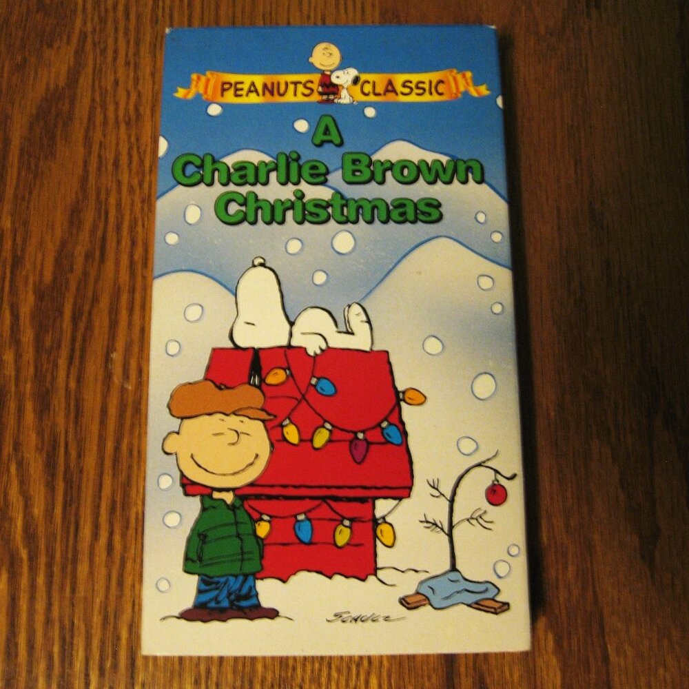 A Charle Brown Christmas - Peants Classic VHS 1994 Paramount Video
